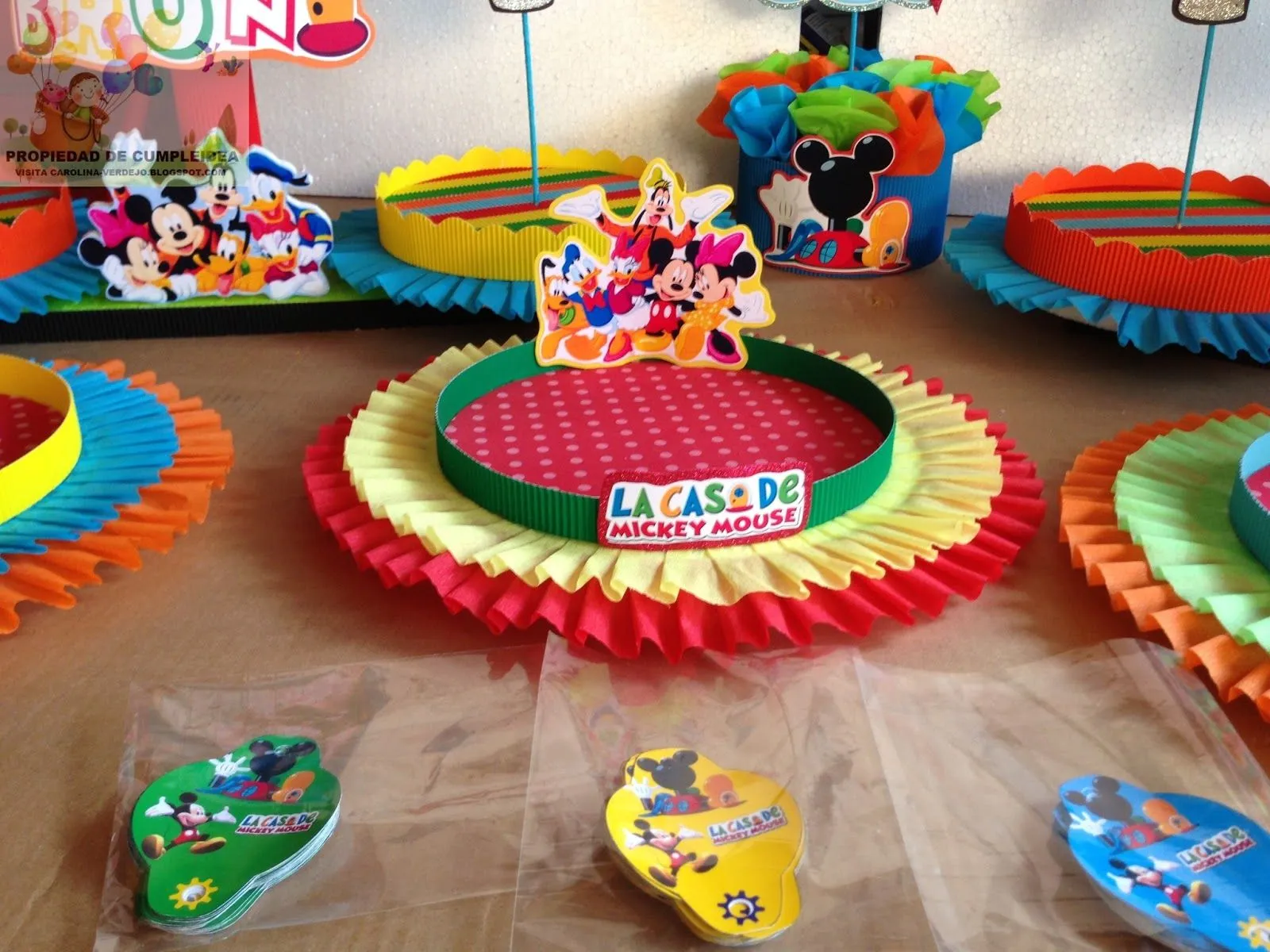 DECORACIONES INFANTILES: mickey mouse