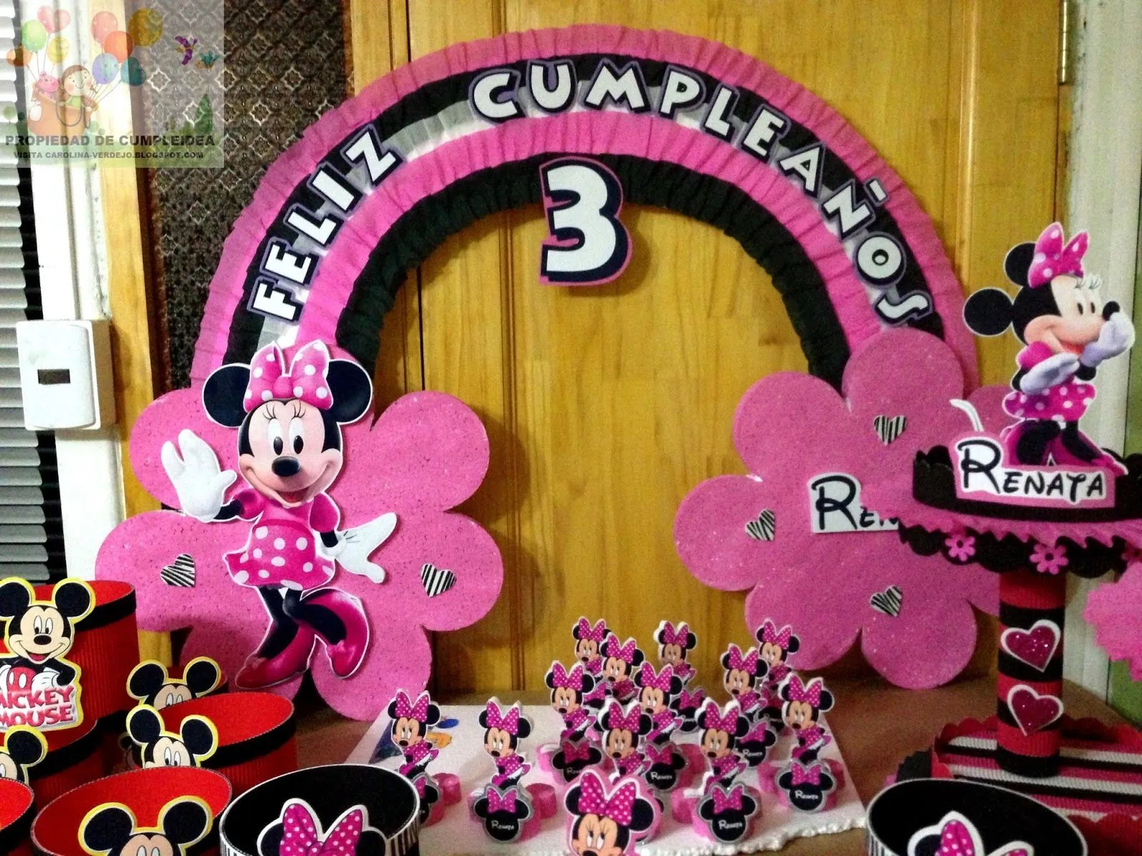 DECORACIONES INFANTILES: minnie