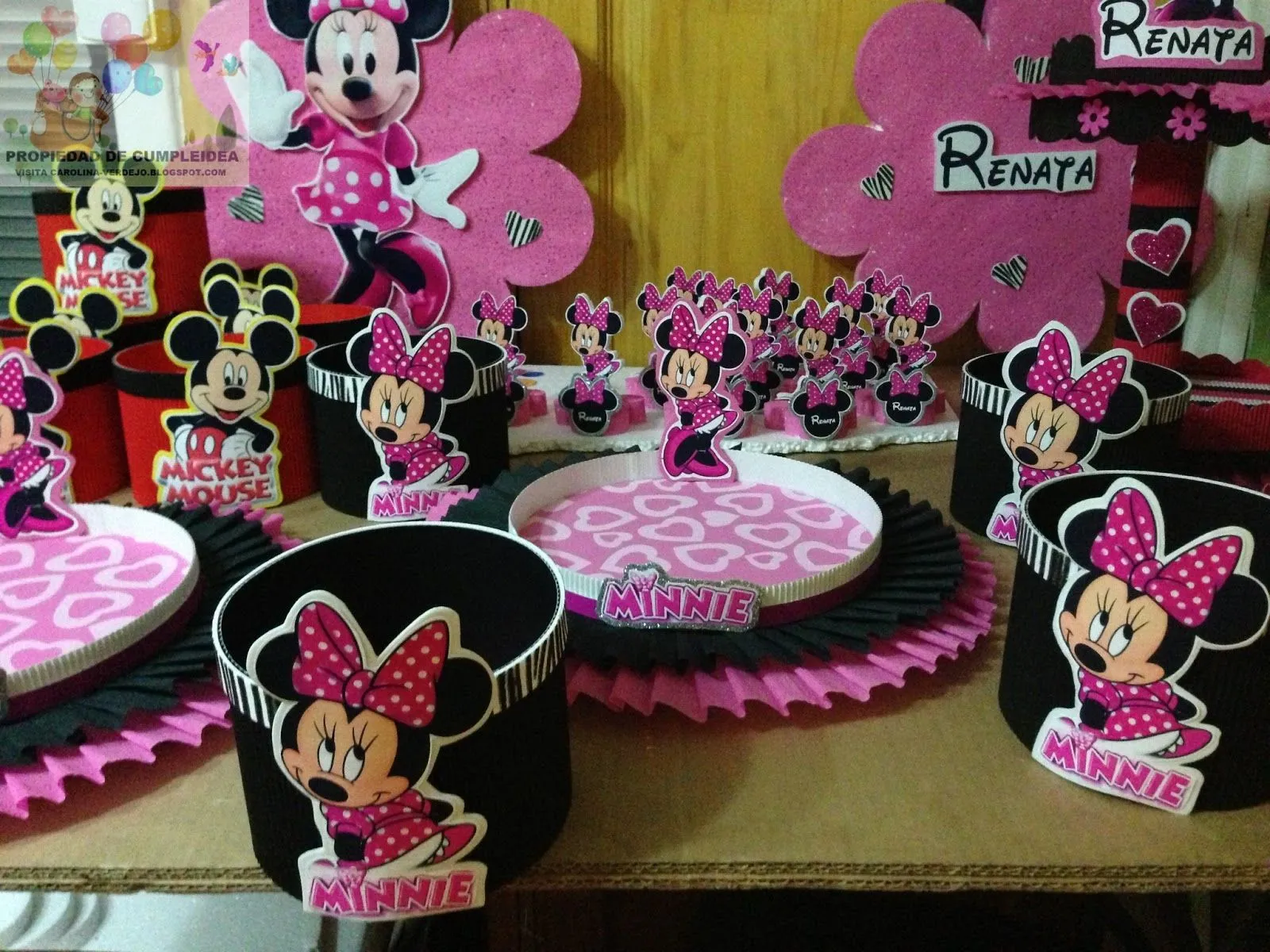 DECORACIONES INFANTILES: minnie