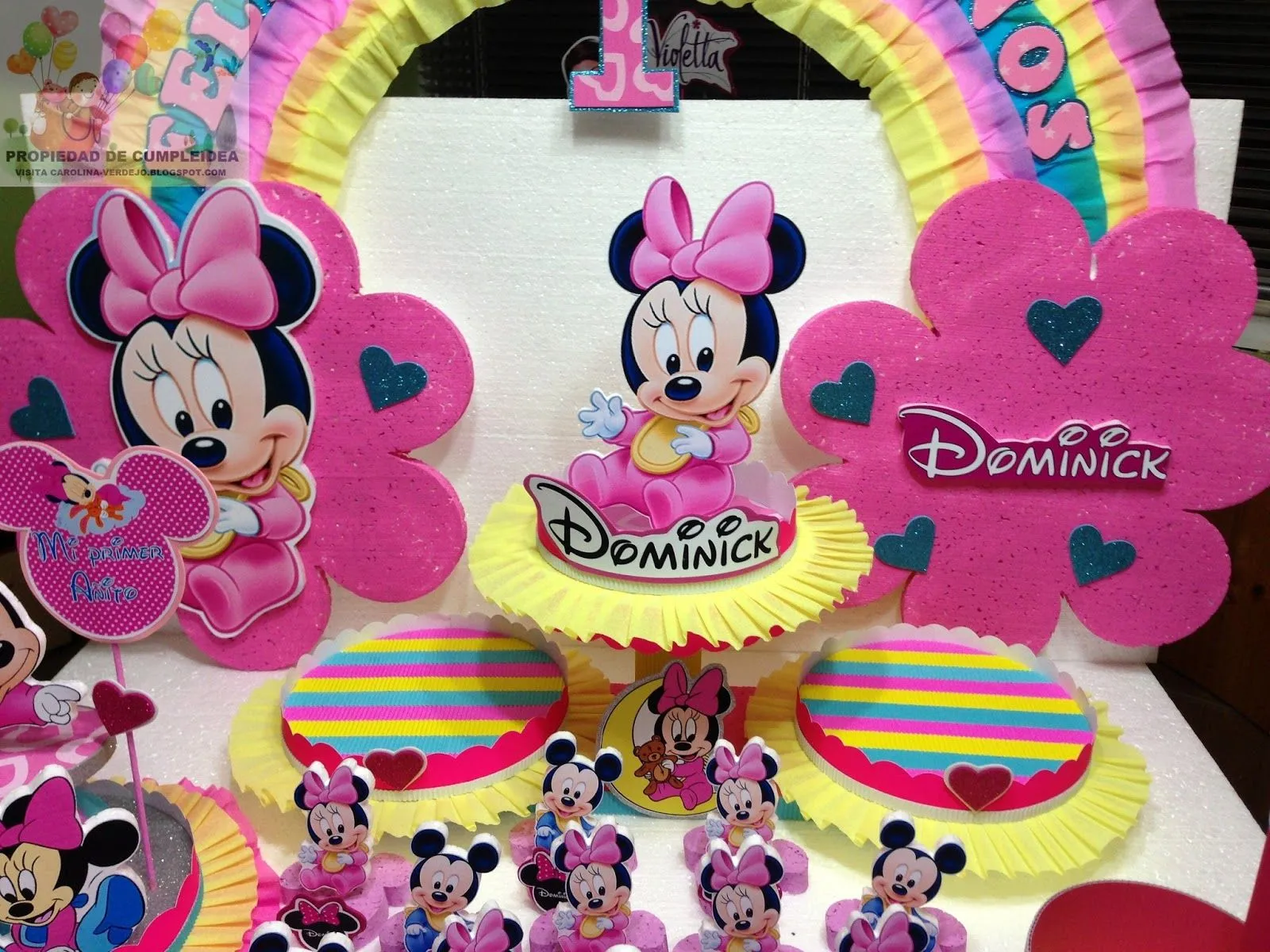 DECORACIONES INFANTILES: minnie baby