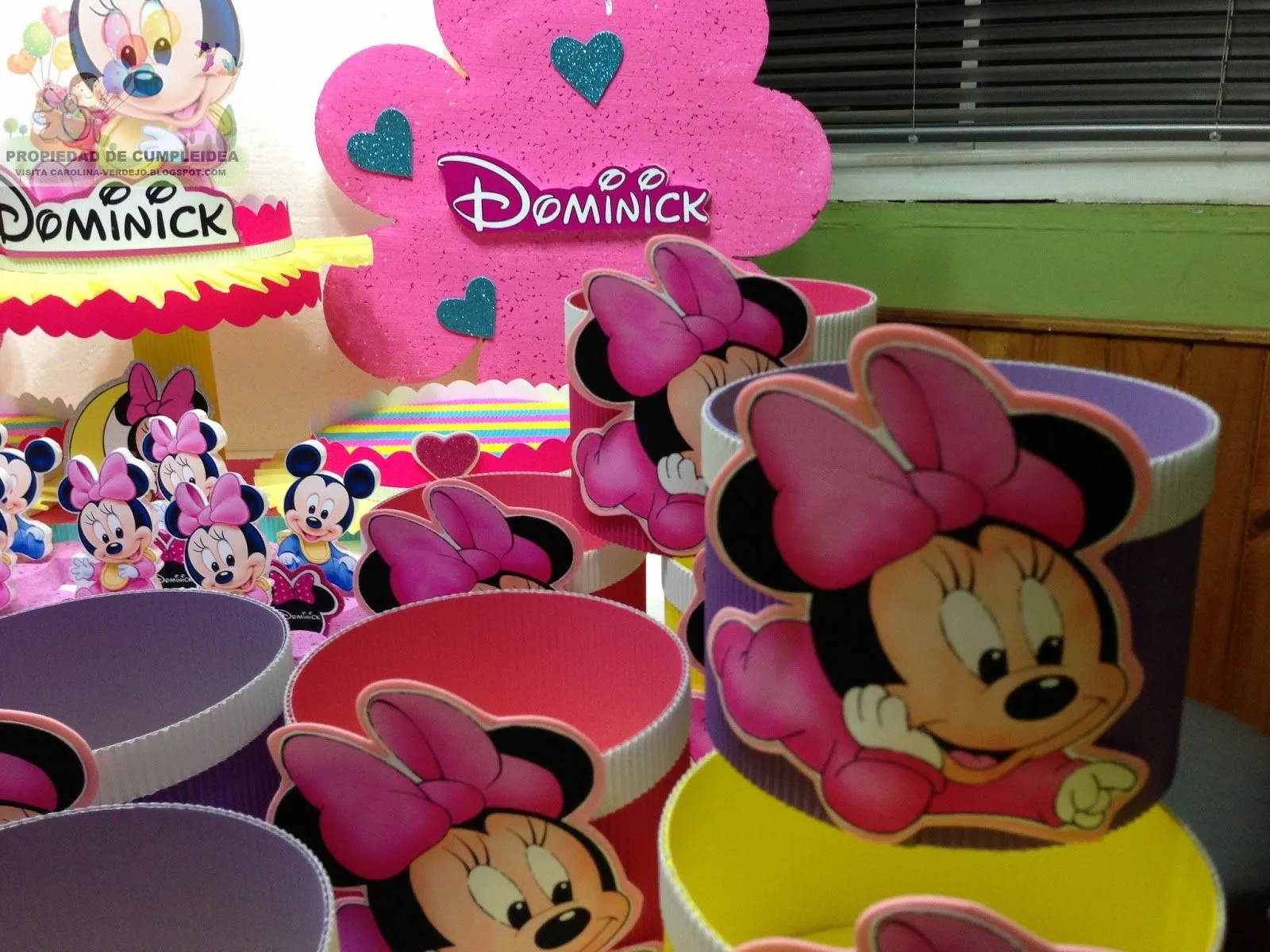 DECORACIONES INFANTILES: minnie baby