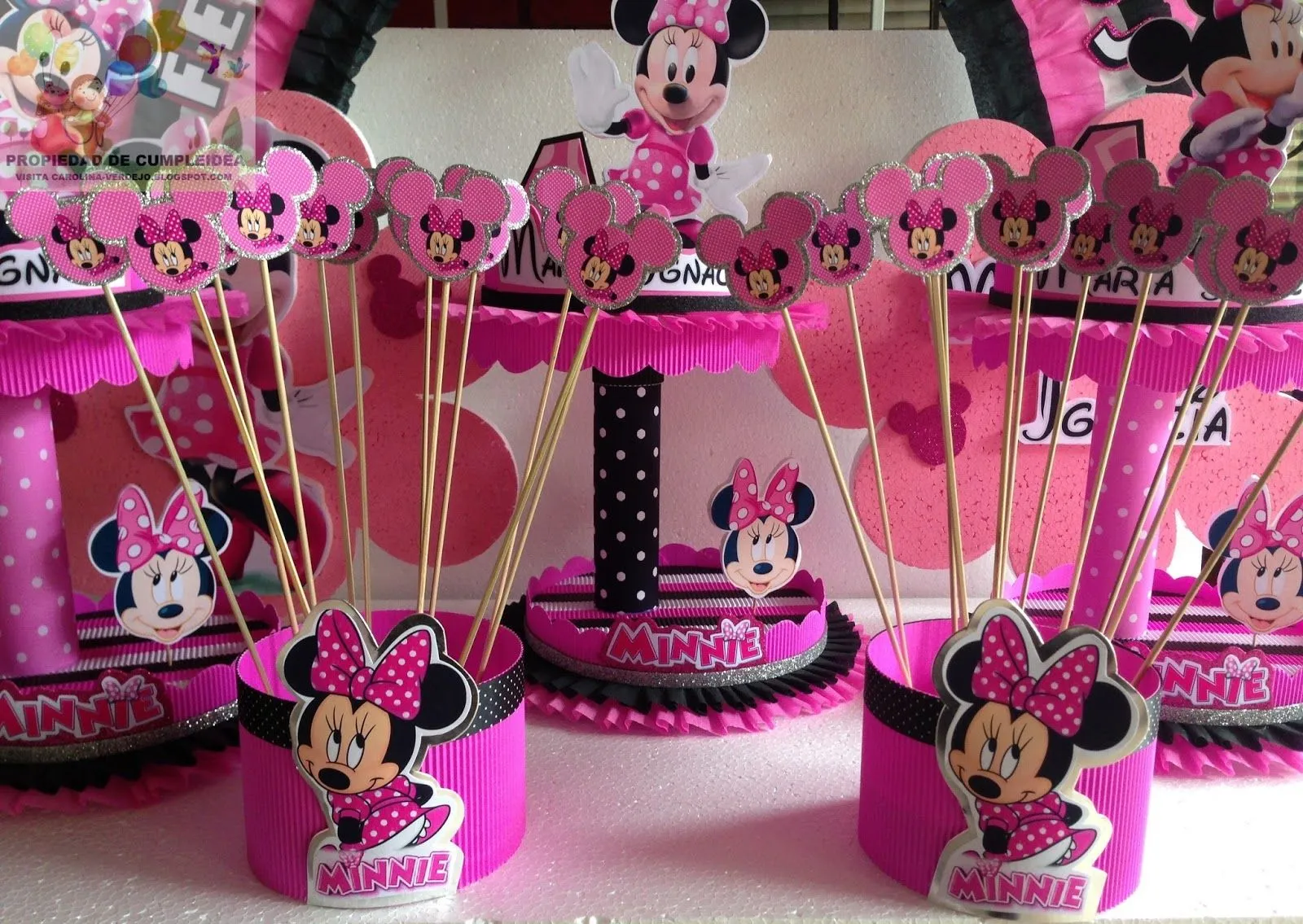 DECORACIONES INFANTILES: minnie mouse