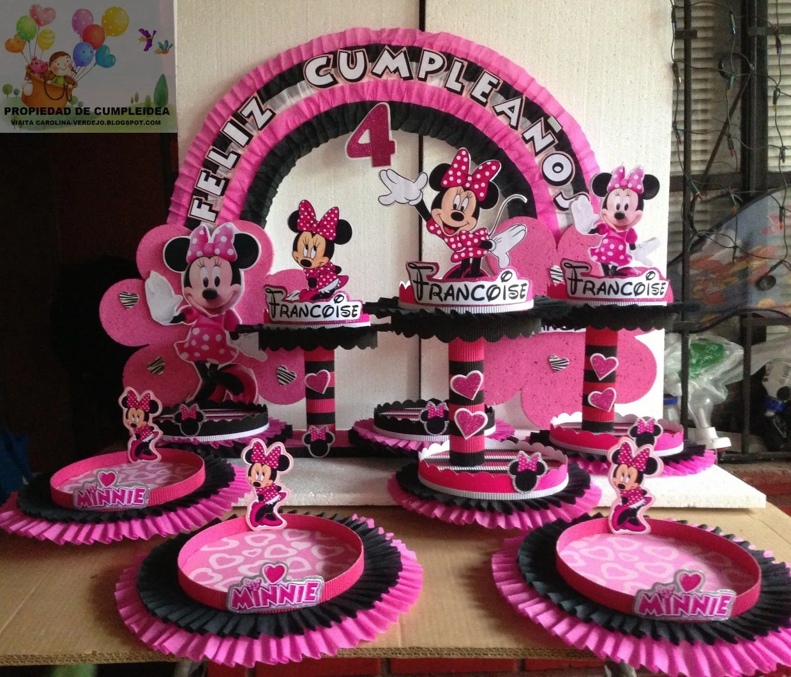 DECORACIONES INFANTILES: minnie mouse