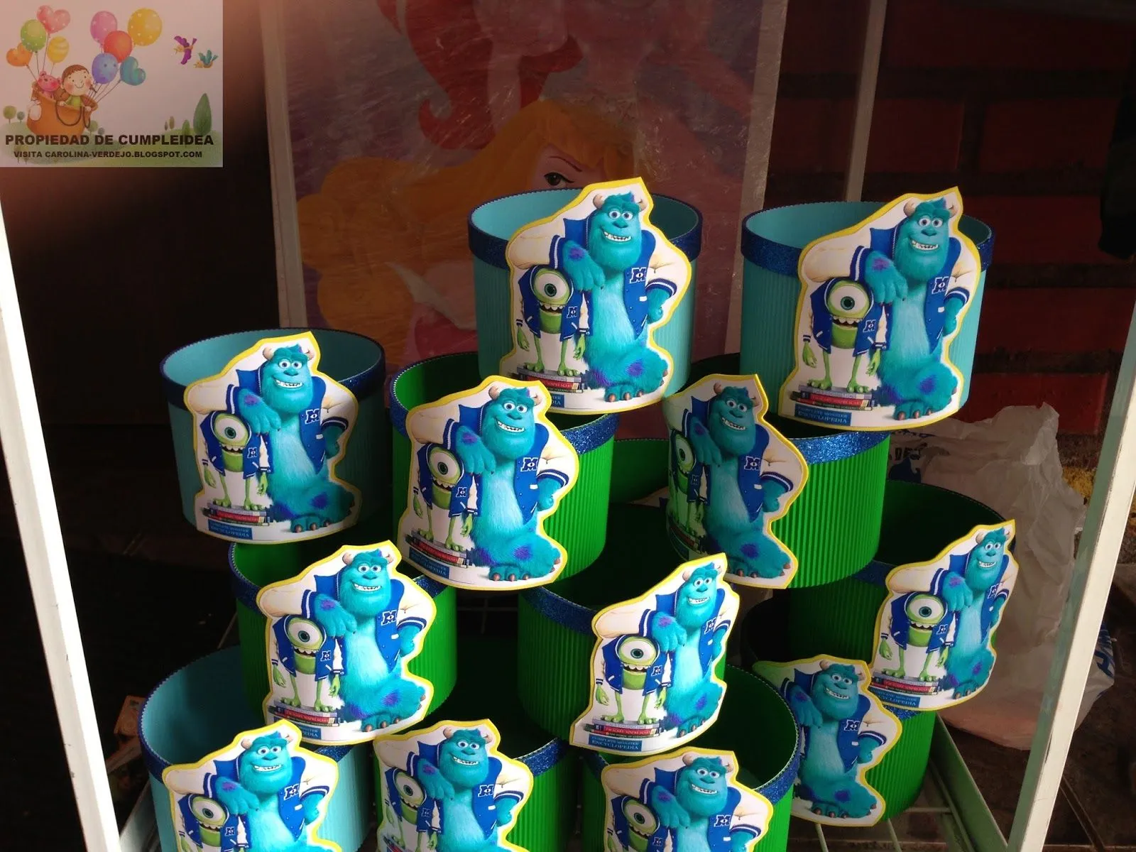 DECORACIONES INFANTILES: monster university