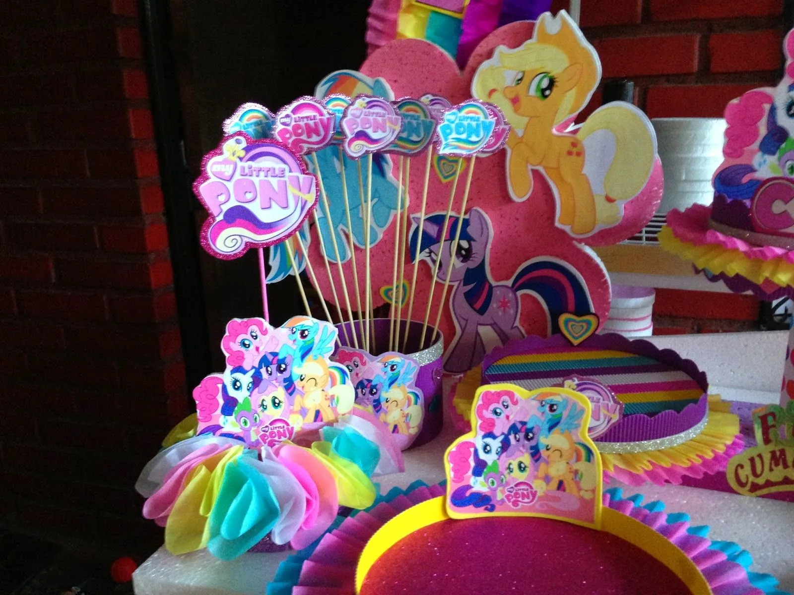 DECORACIONES INFANTILES: my little pony