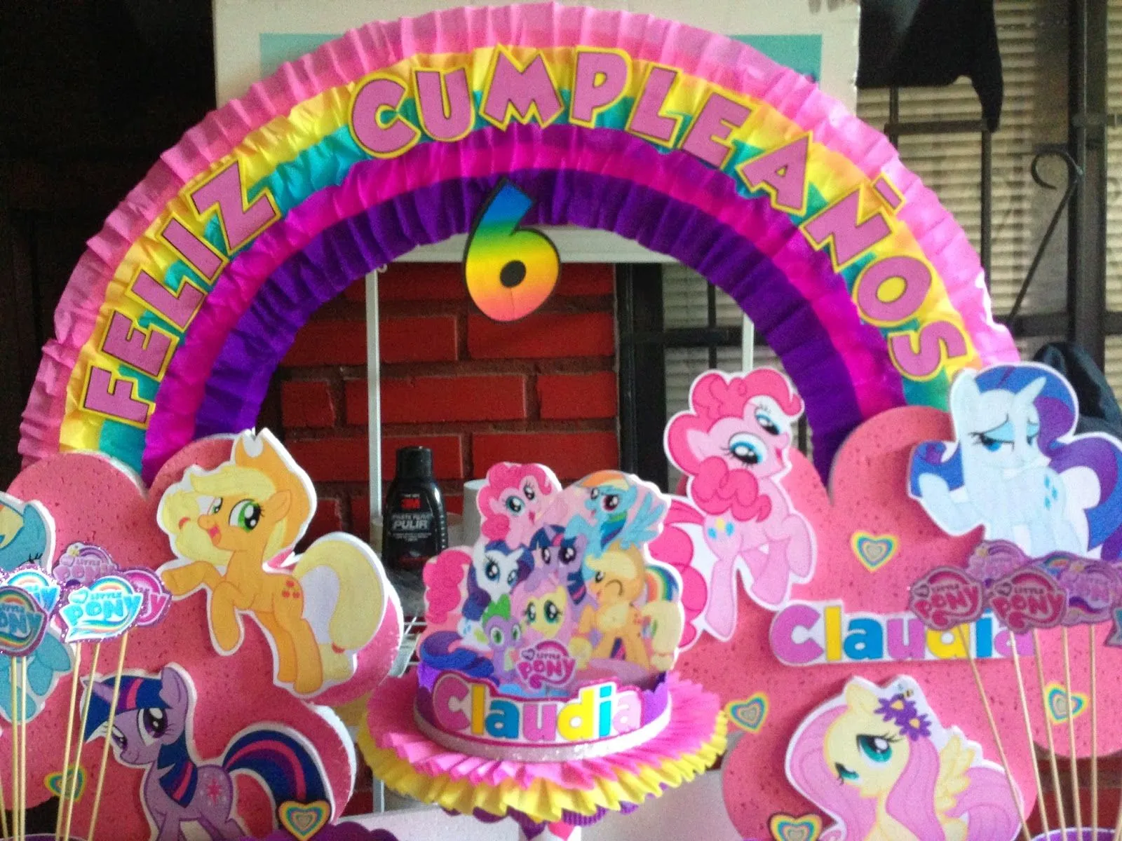 DECORACIONES INFANTILES: my little pony