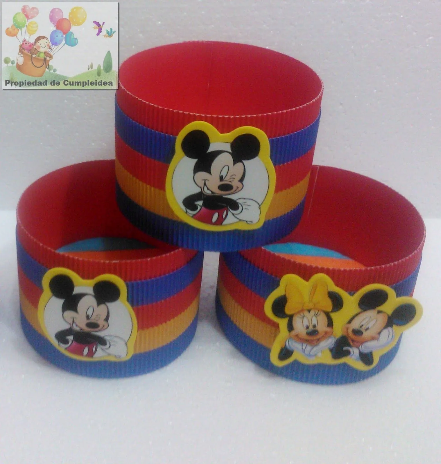 DECORACIONES INFANTILES: PACK MICKEY MOUSE