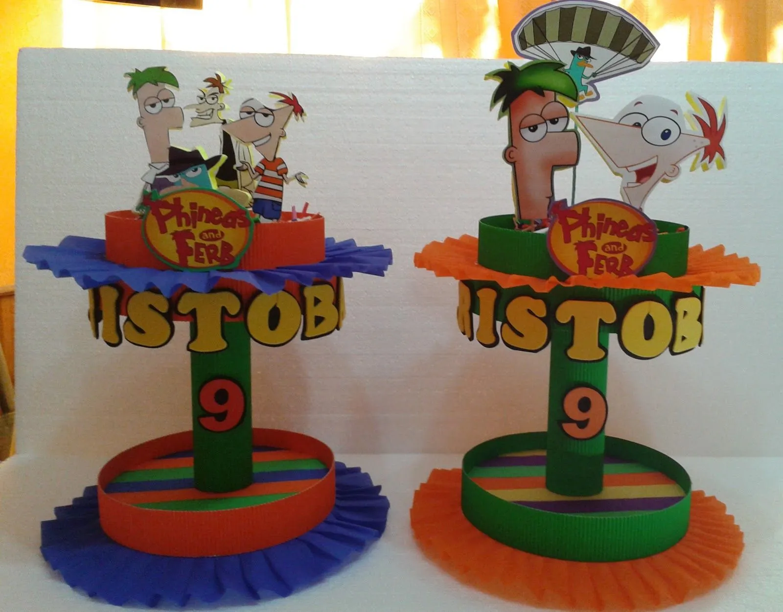 DECORACIONES INFANTILES: PHINEAS Y FERB