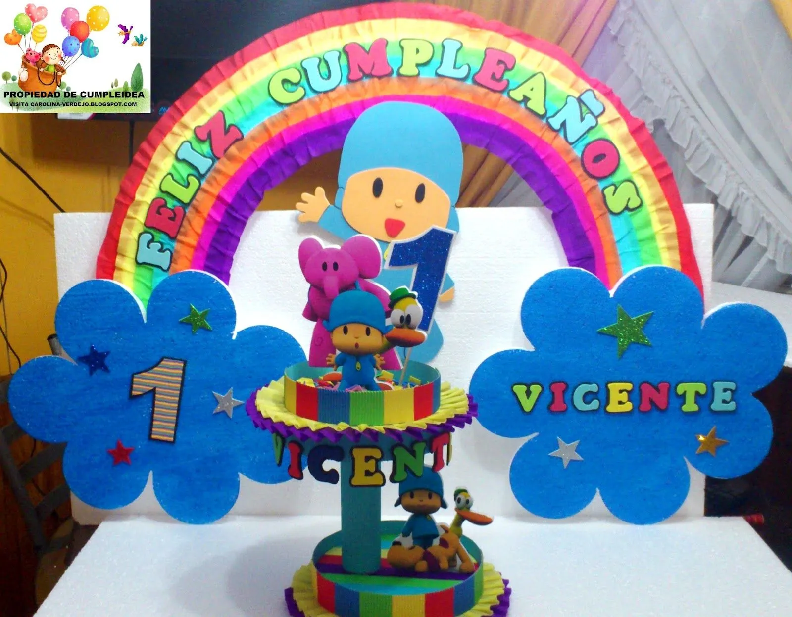 DECORACIONES INFANTILES: POCOYO