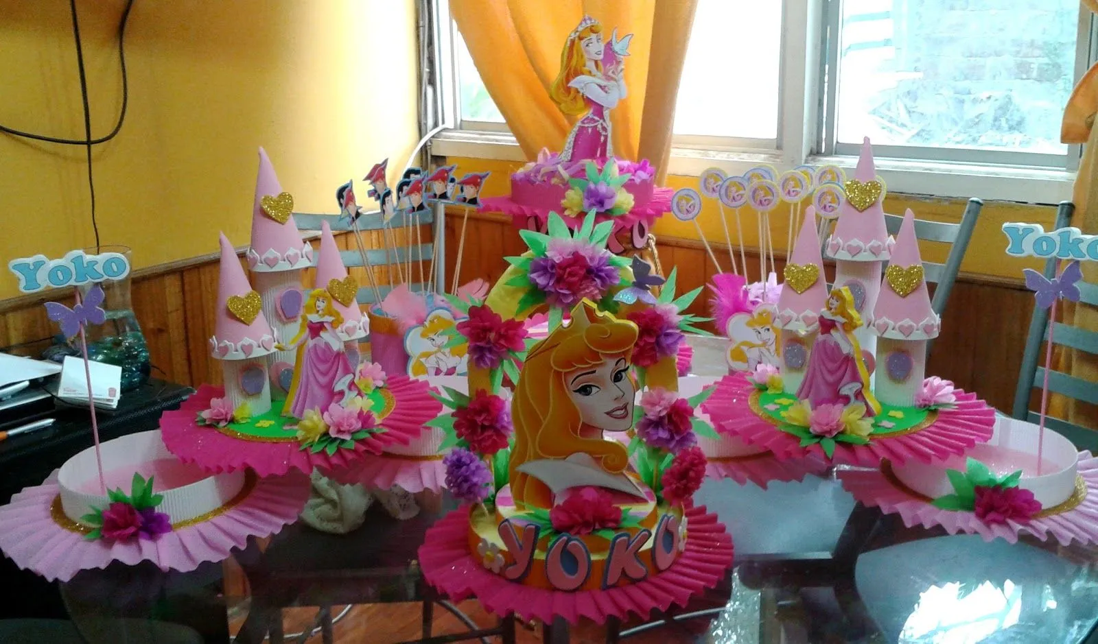 DECORACIONES INFANTILES: PRINCESA AURORA