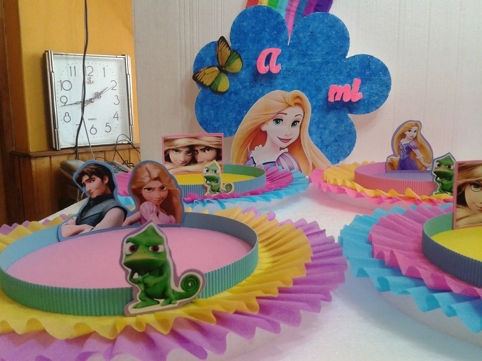 DECORACIONES INFANTILES: PRINCESA RAPUNZEL