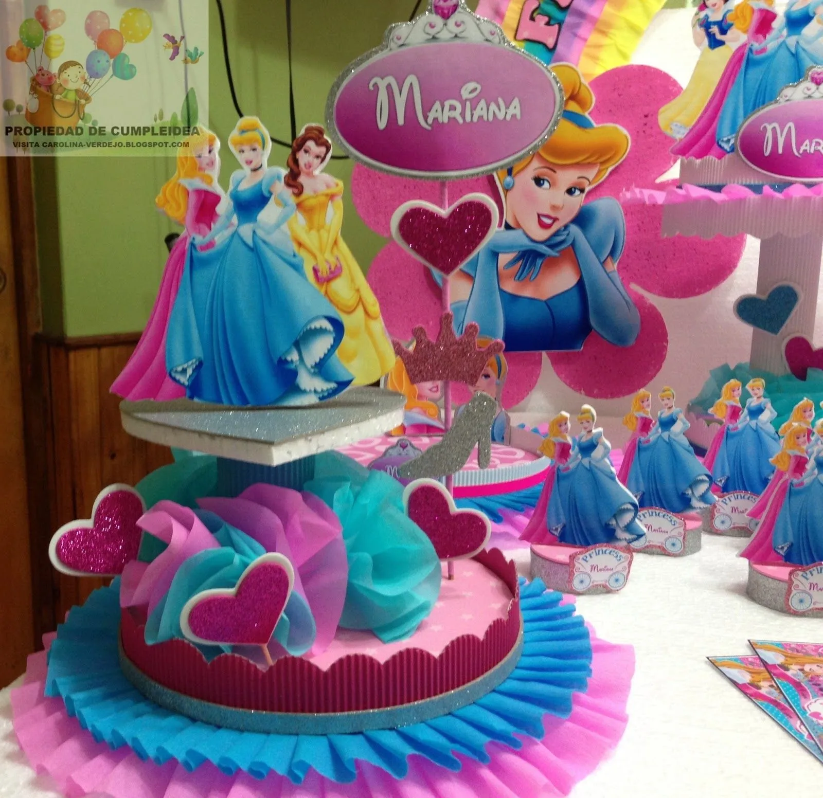 DECORACIONES INFANTILES: princesas