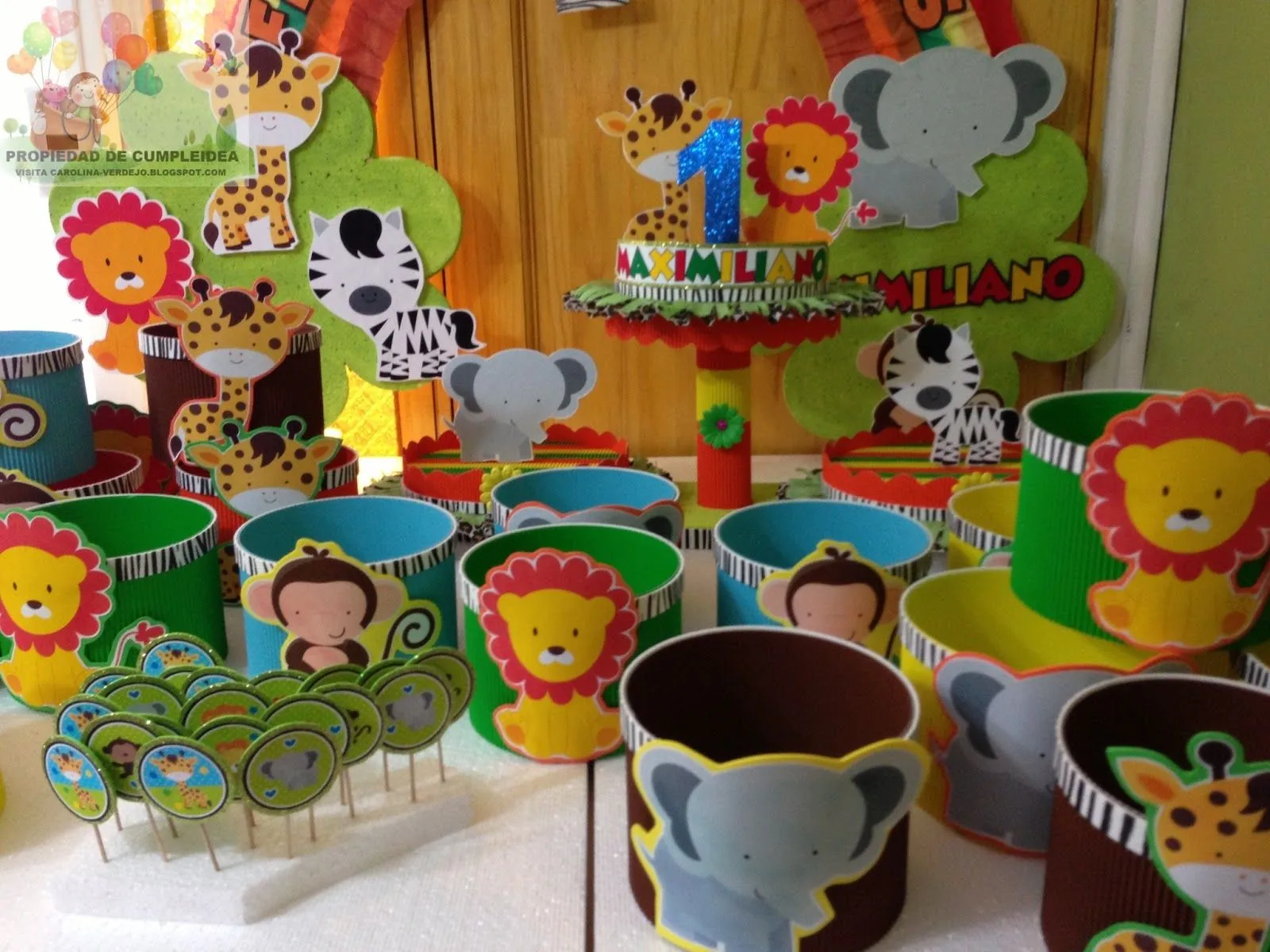 DECORACIONES INFANTILES: selva