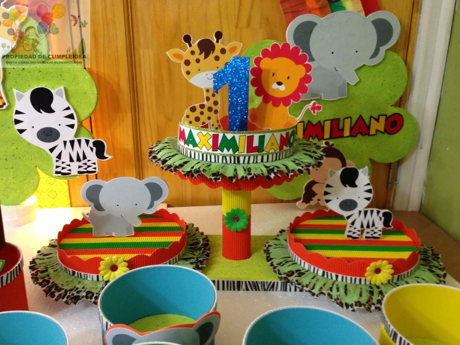 DECORACIONES INFANTILES: selva