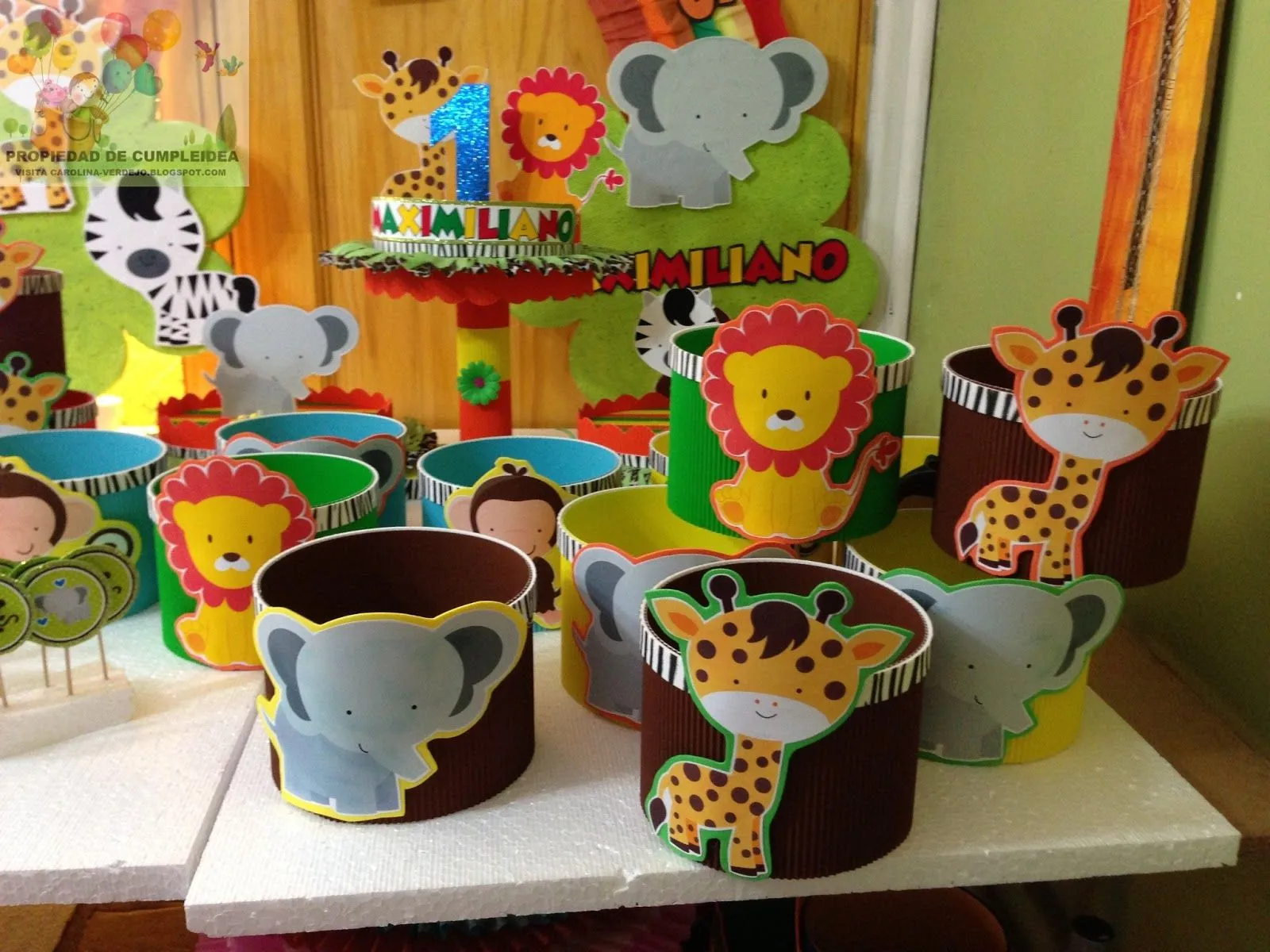 DECORACIONES INFANTILES: selva