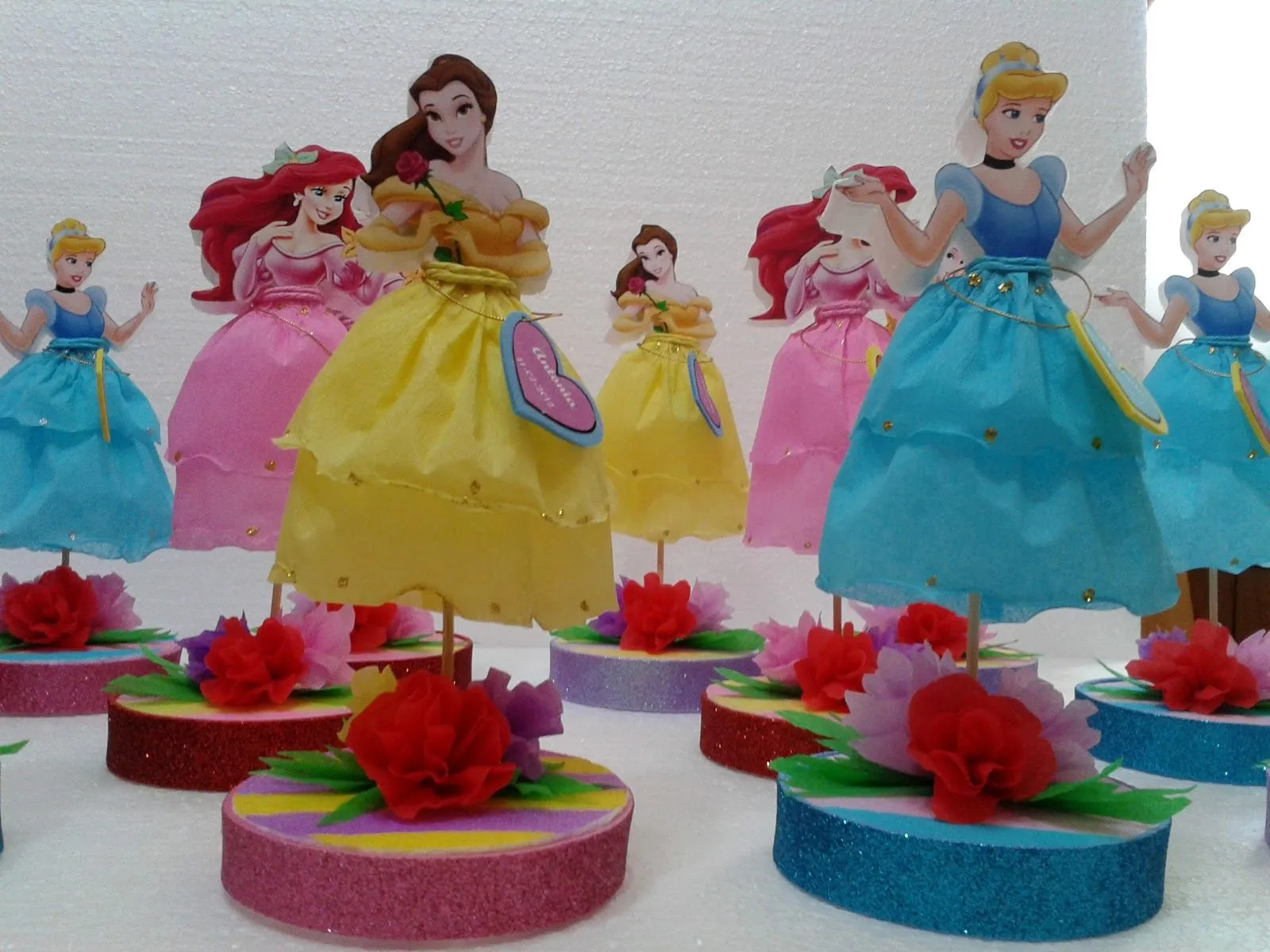 DECORACIONES INFANTILES: SOUVENIR PRINCESAS