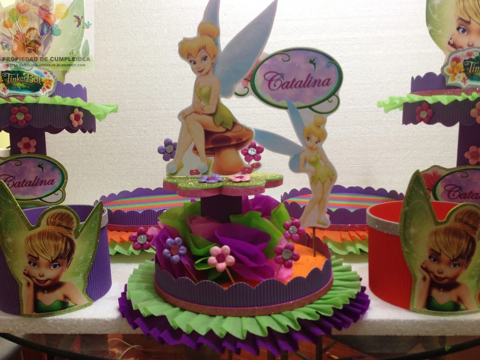 DECORACIONES INFANTILES: tinkerbell