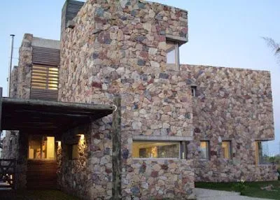 Decoraciones y mas: Hermosas Casas con Fachada de Piedra en el 2013