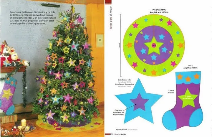 Decoraciones navideñas en fomi - Imagui