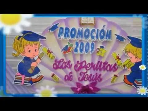 Decoración para acto de grado de preescolar - Imagui