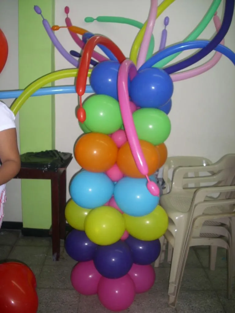 DECORACIONES SANDRYLI: torres en globos