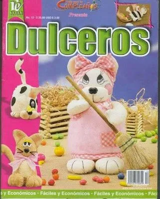 DECORANDO EN TELA: dulceros