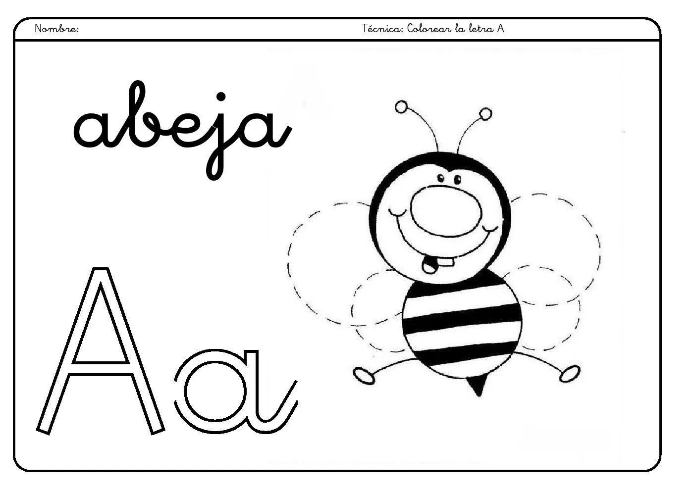 PARA DECORAR EL AULA | Abecedario (elaboración propia) ~ La Eduteca