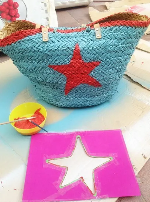 Decorar bolsos playeros