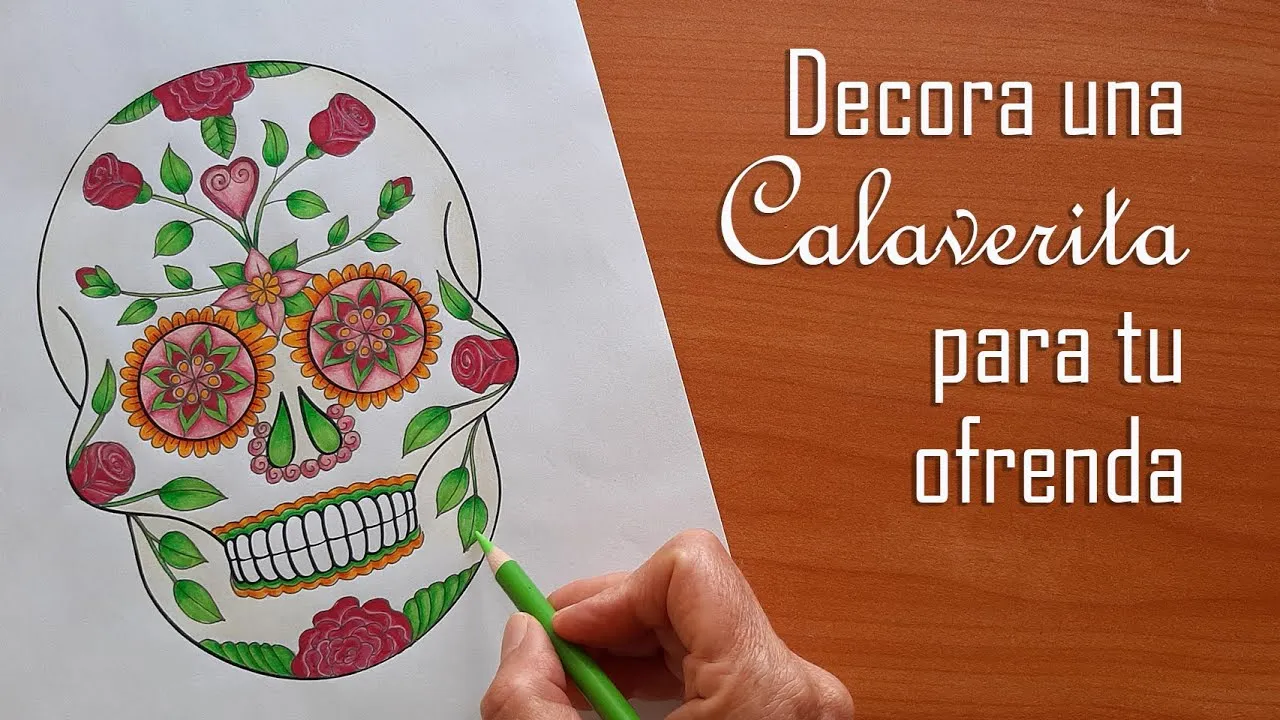 Cómo decorar una Calaverita para Día de Muertos - YouTube