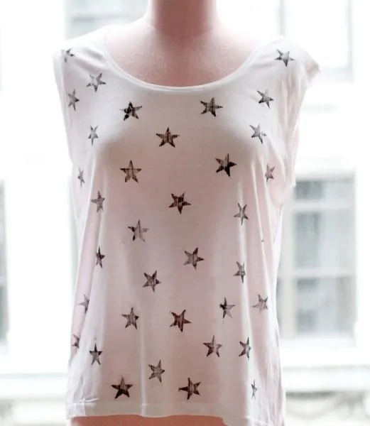 Cómo decorar camisetas con estrellas? en Manualidades sobre ...