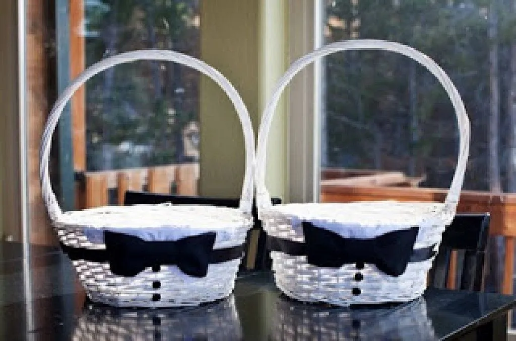 decorar cesta de mimbre | Preparar tu boda es facilisimo.