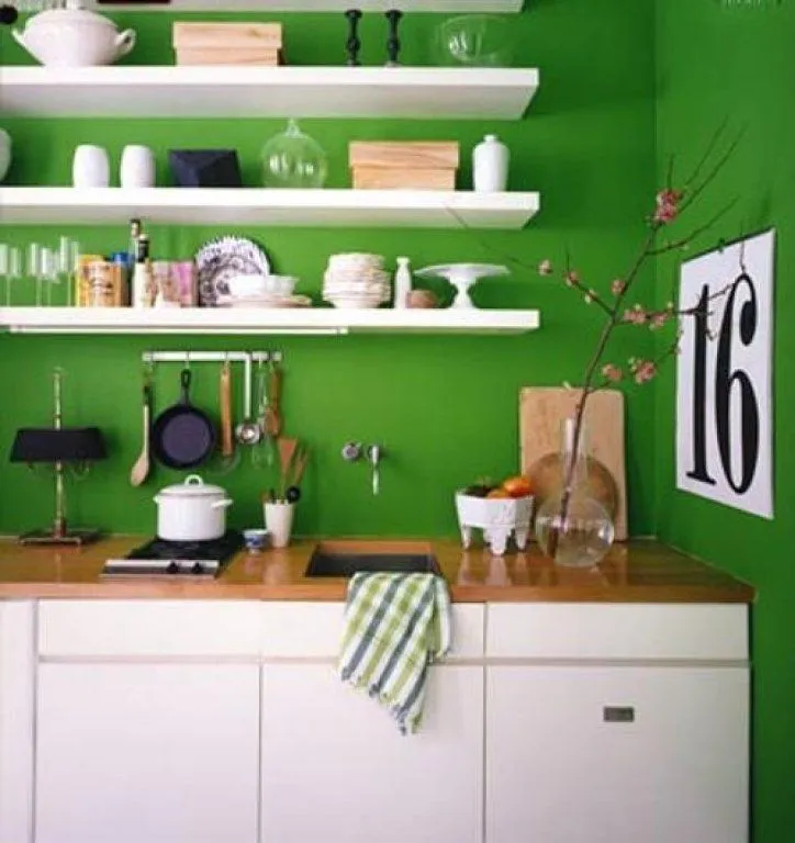 Cómo decorar una cocina pequeña | Decorar tu casa es facilisimo.