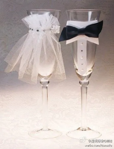 Cómo decorar las copas de la boda - Manualidades - Foro Bodas.