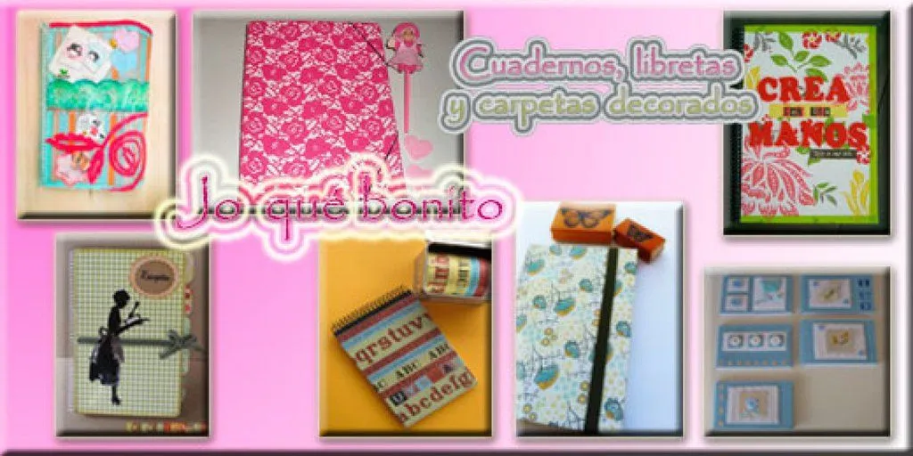 Decorar cuadernos, libretas y carpetas | Manualidades