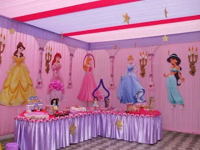 Cómo Decorar una Fiesta Infantil de Princesas | Arcos con Globos ...