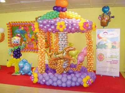 Como decorar con globos