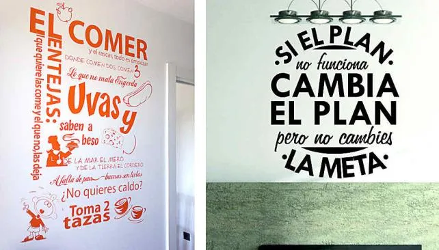 Decorar con letras, frases o poemas | La Voz del Interior