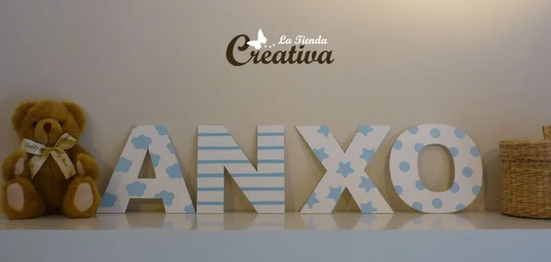 La Tienda Creativa - Letras para decorar y mucho más: Letras de ...