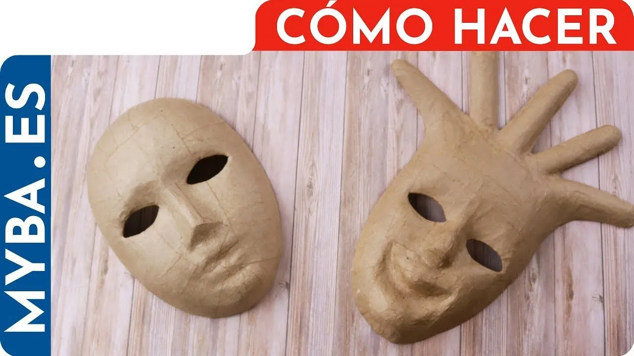 Cómo hacer y decorar Máscaras de Carnaval DIY. Máscaras venecianas de papel  maché. - YouTube