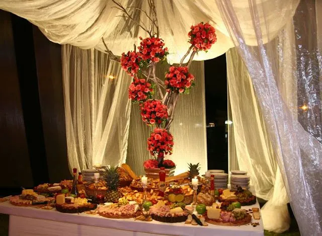 COMO DECORAR MESAS DE BUFFETS PARA BODAS : DECORACION DE BODAS ...