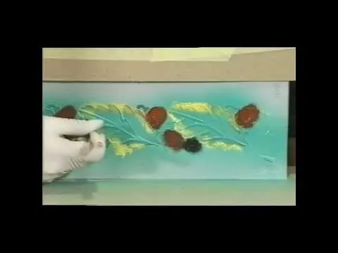 Cómo decorar paredes con plantillas fácilmente - YouTube