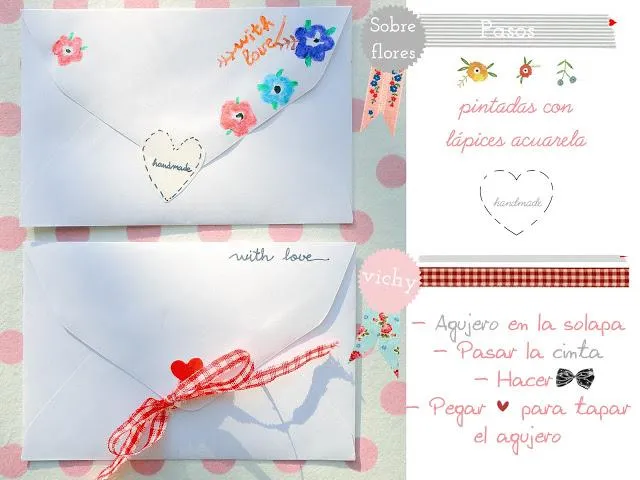 Cómo decorar sobres - Paperblog