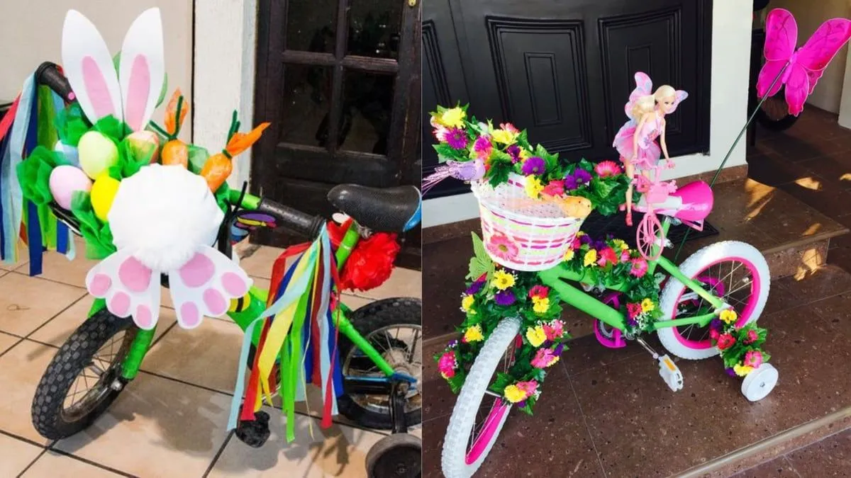 Cómo decorar un triciclo para desfile de primavera? 10 ideas