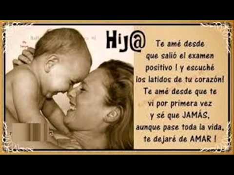 dedicatoria para madre e hija dya - YouTube