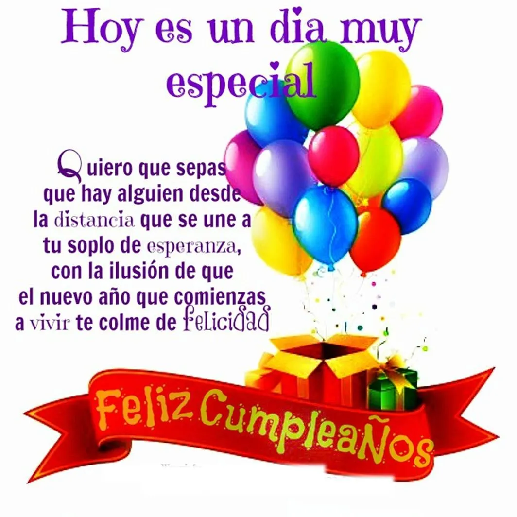 Dedicatorias de cumpleaños. | Amor y Imágenes