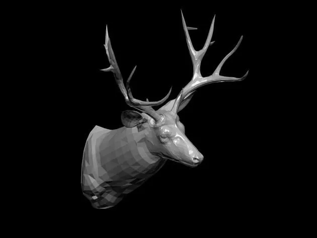 Deer's dead / sheep skulls animals 43-2 3D Model Download,Free 3D ...