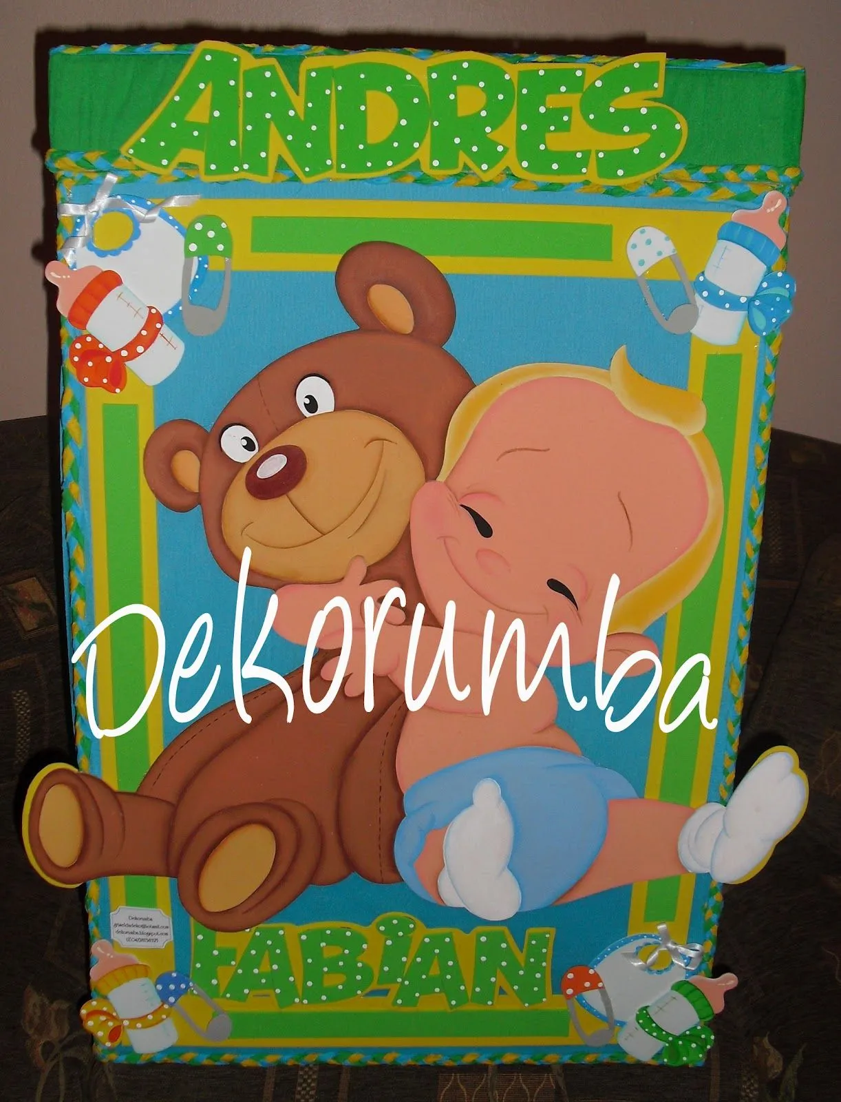 Dekorumba: Caja de Regalos para Baby Shower