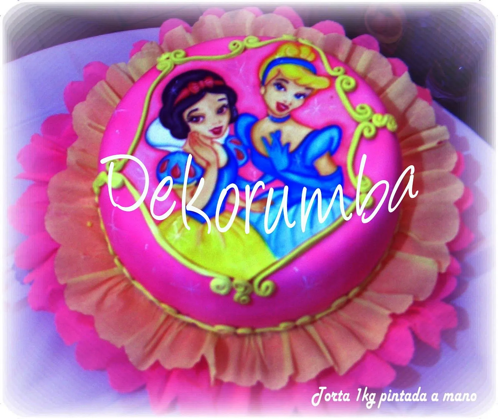 Dekorumba: Torta Decorada de Las Princesas de Disney