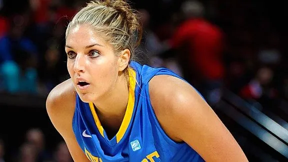 Delaware Fightin' Blue Hens' Elena Delle Donne plays through Lyme ...