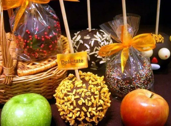 DELÉITATE - Detalles Chocofruta - MANZANAS DECORADAS